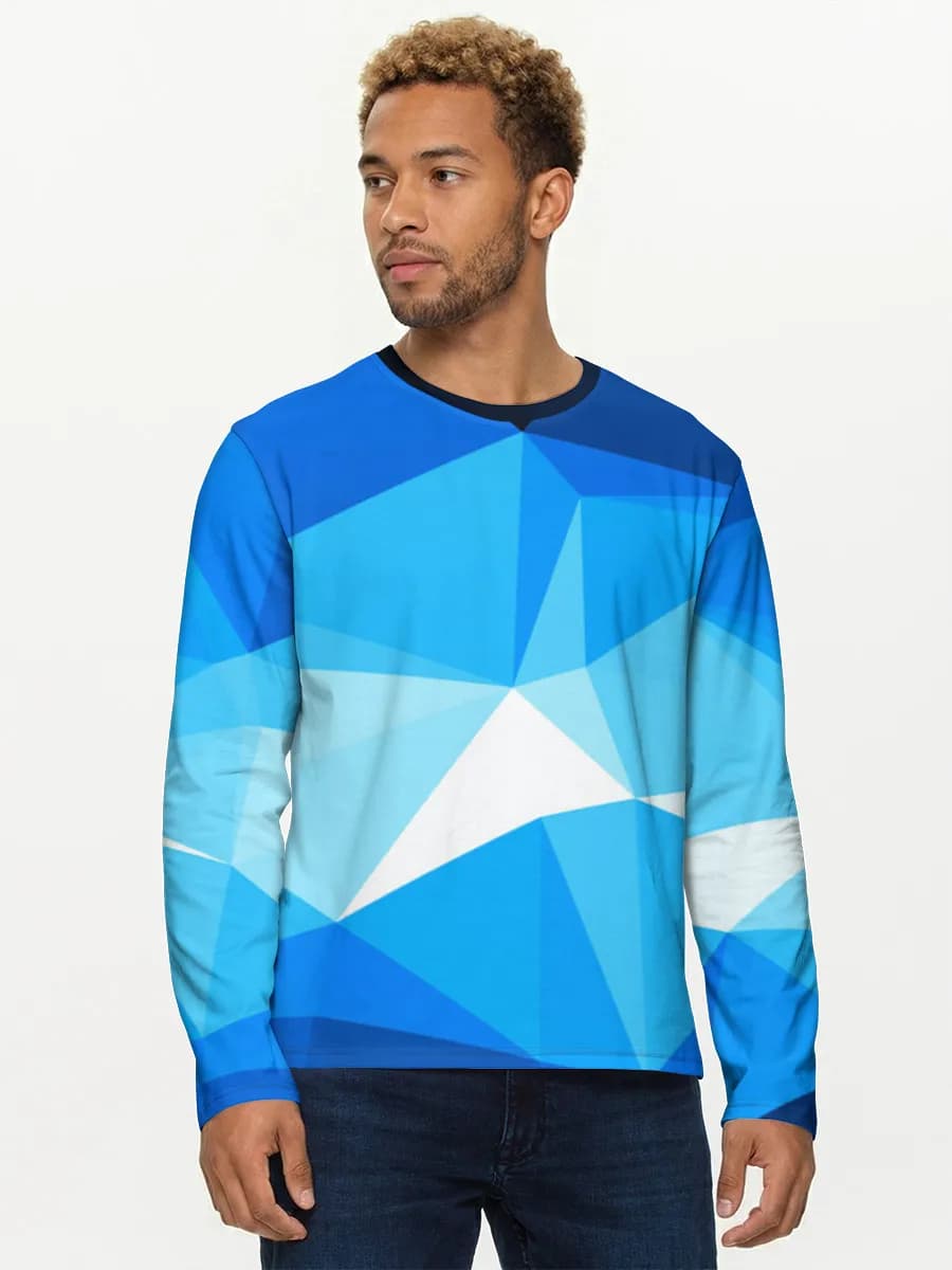 Men's cotton long sleeve shirt