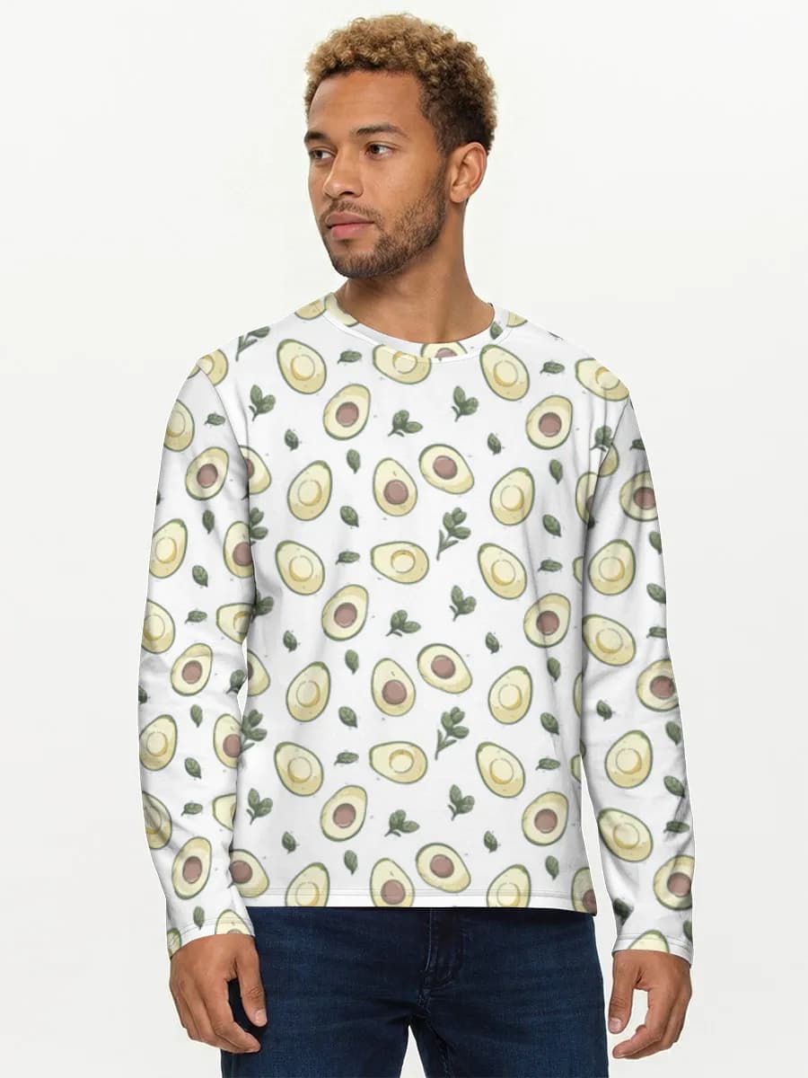Men's cotton long sleeve shirt