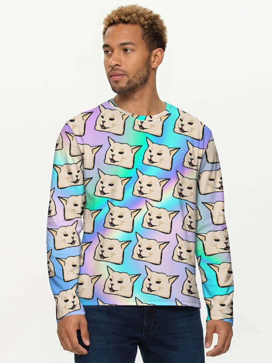 Men's cotton long sleeve shirt