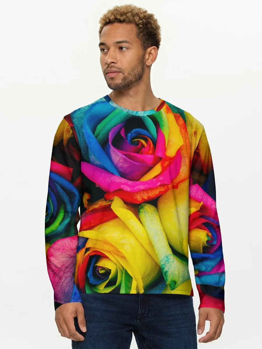 Rainbow Rose Bouquet