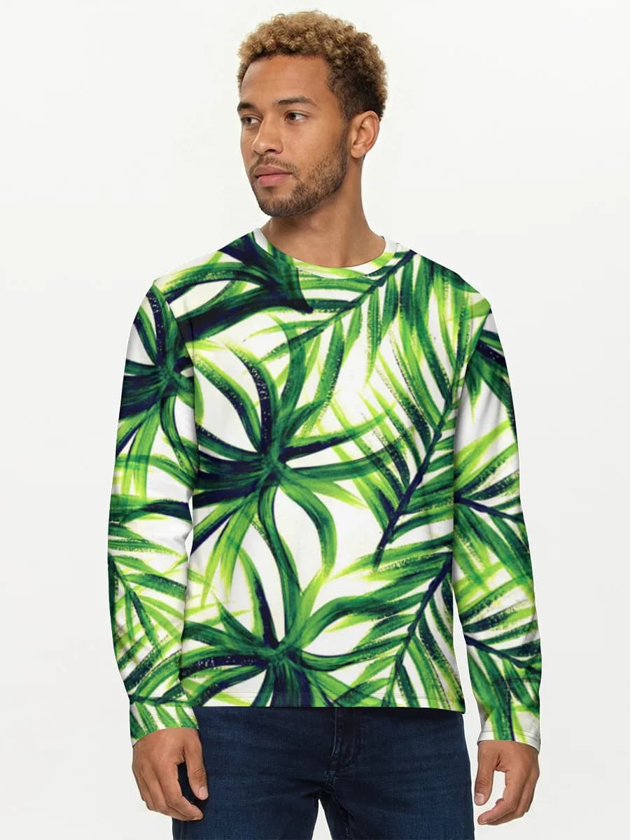 Tropical Palm Leaf Art
