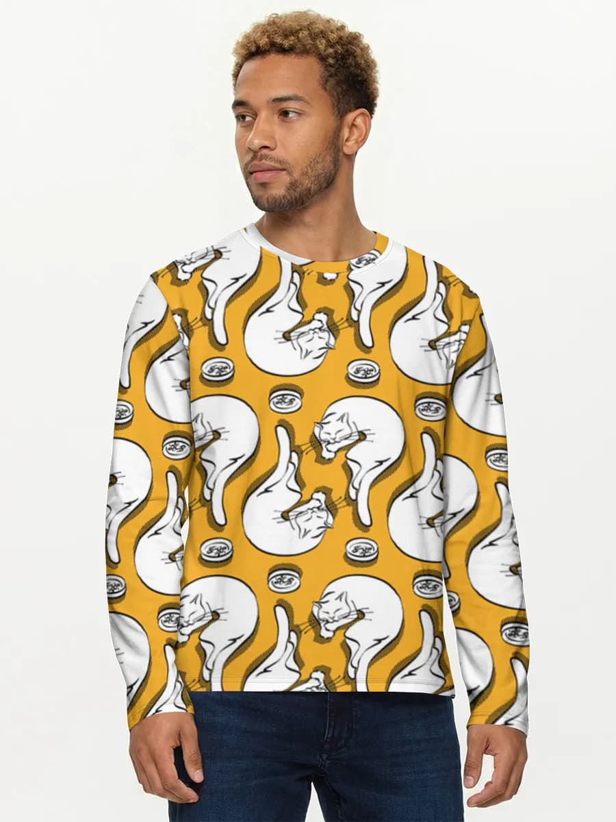 Men's cotton long sleeve shirt