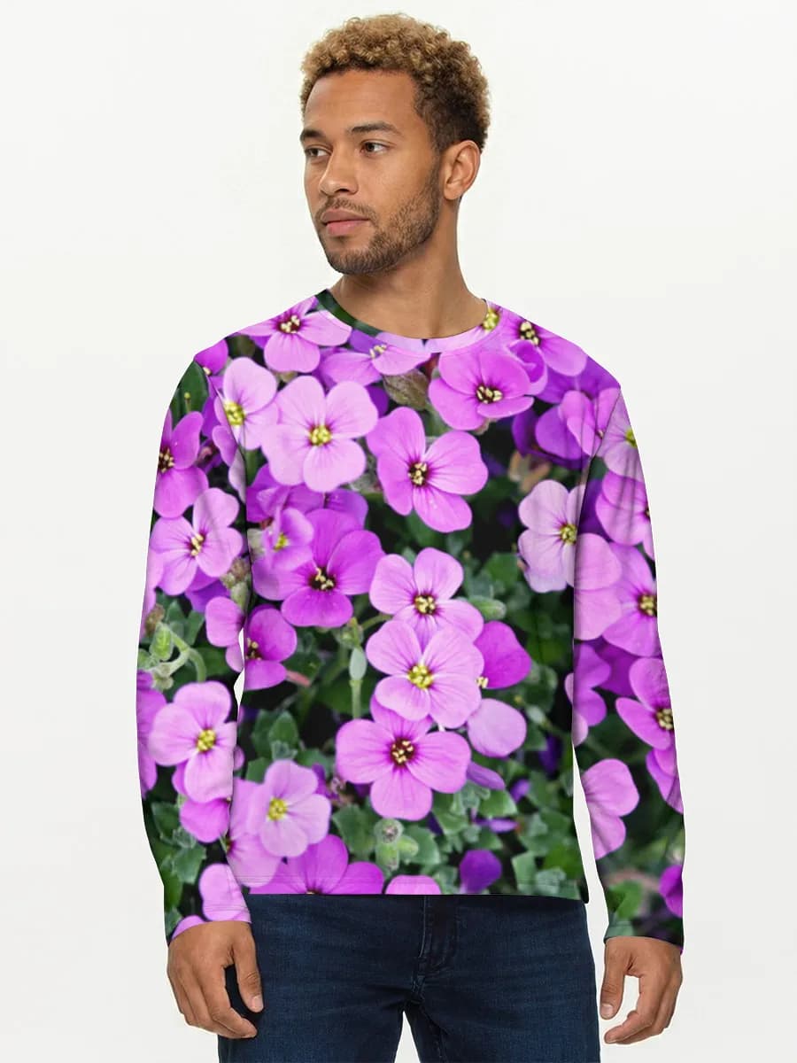 Men's cotton long sleeve shirt