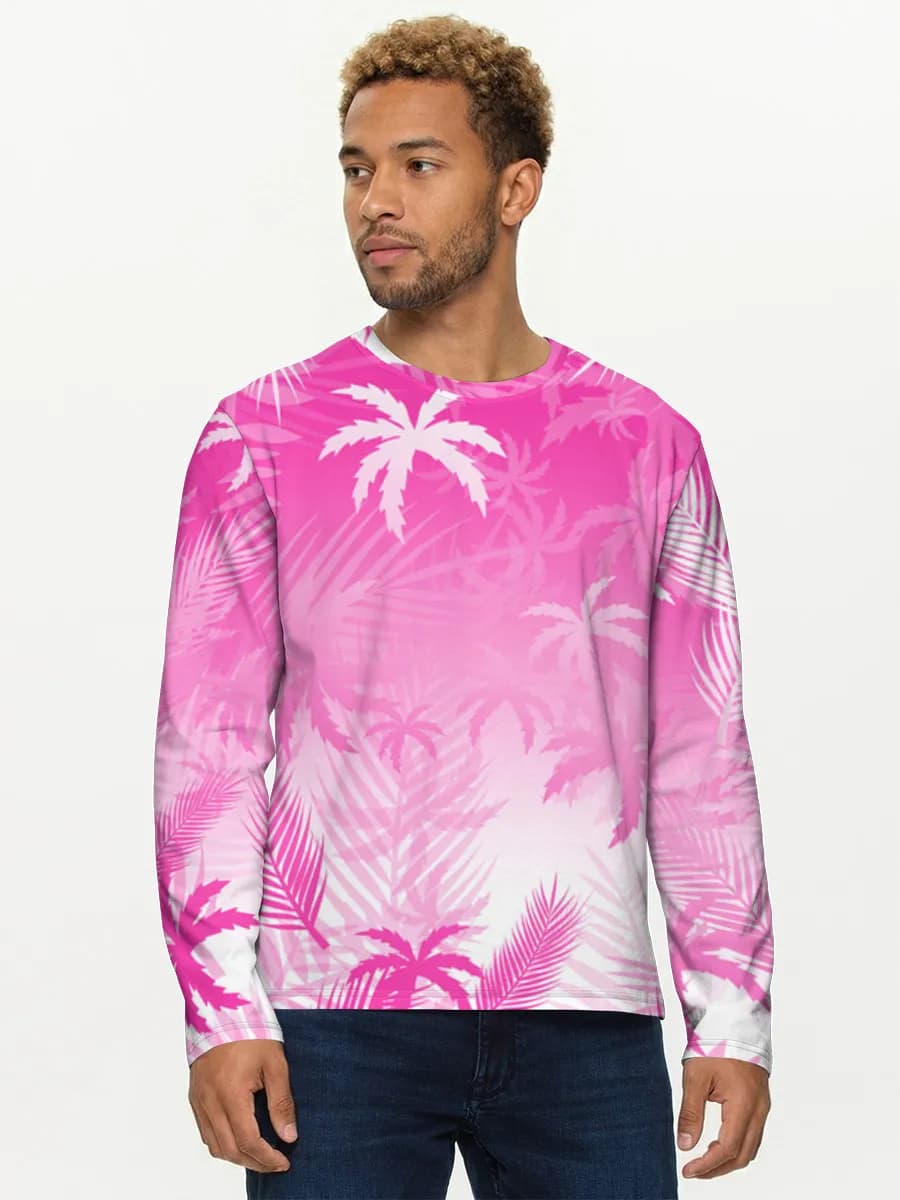 Pink Tropical Palms