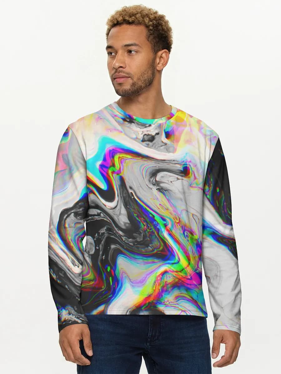 Men's cotton long sleeve shirt