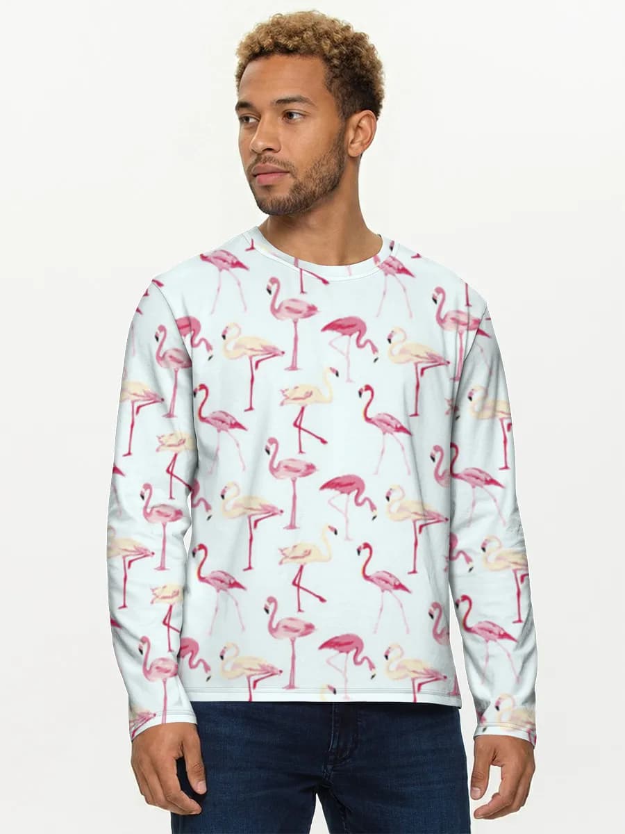 Men's cotton long sleeve shirt