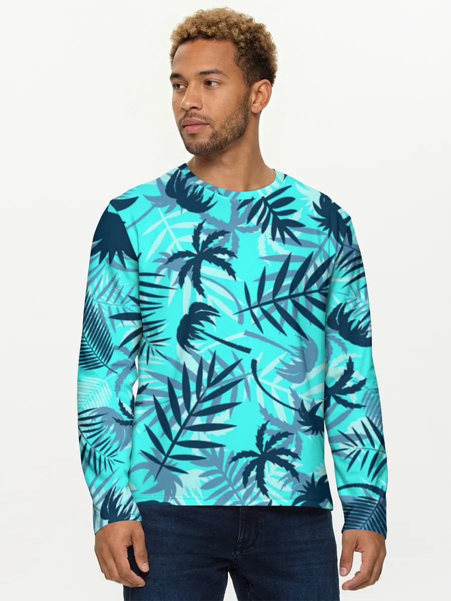 Men's cotton long sleeve shirt