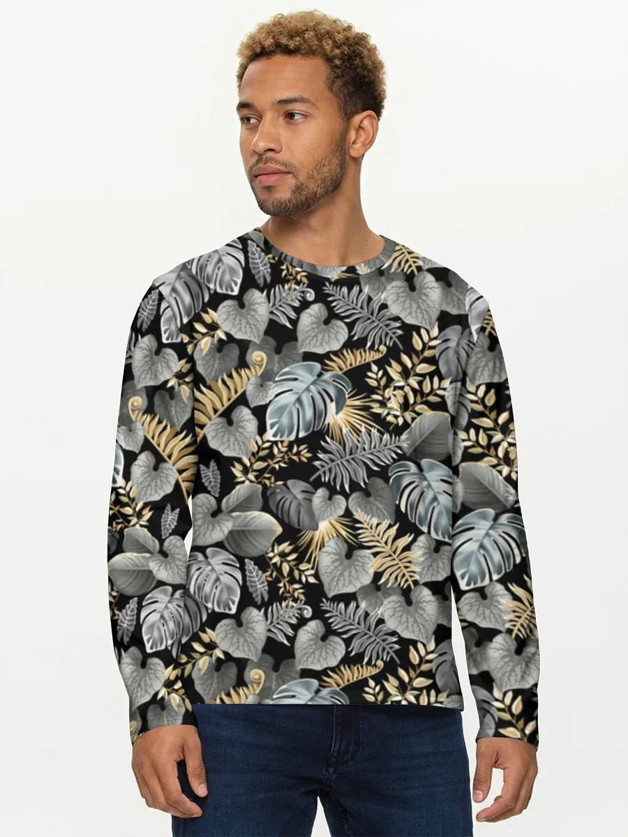 Men's cotton long sleeve shirt