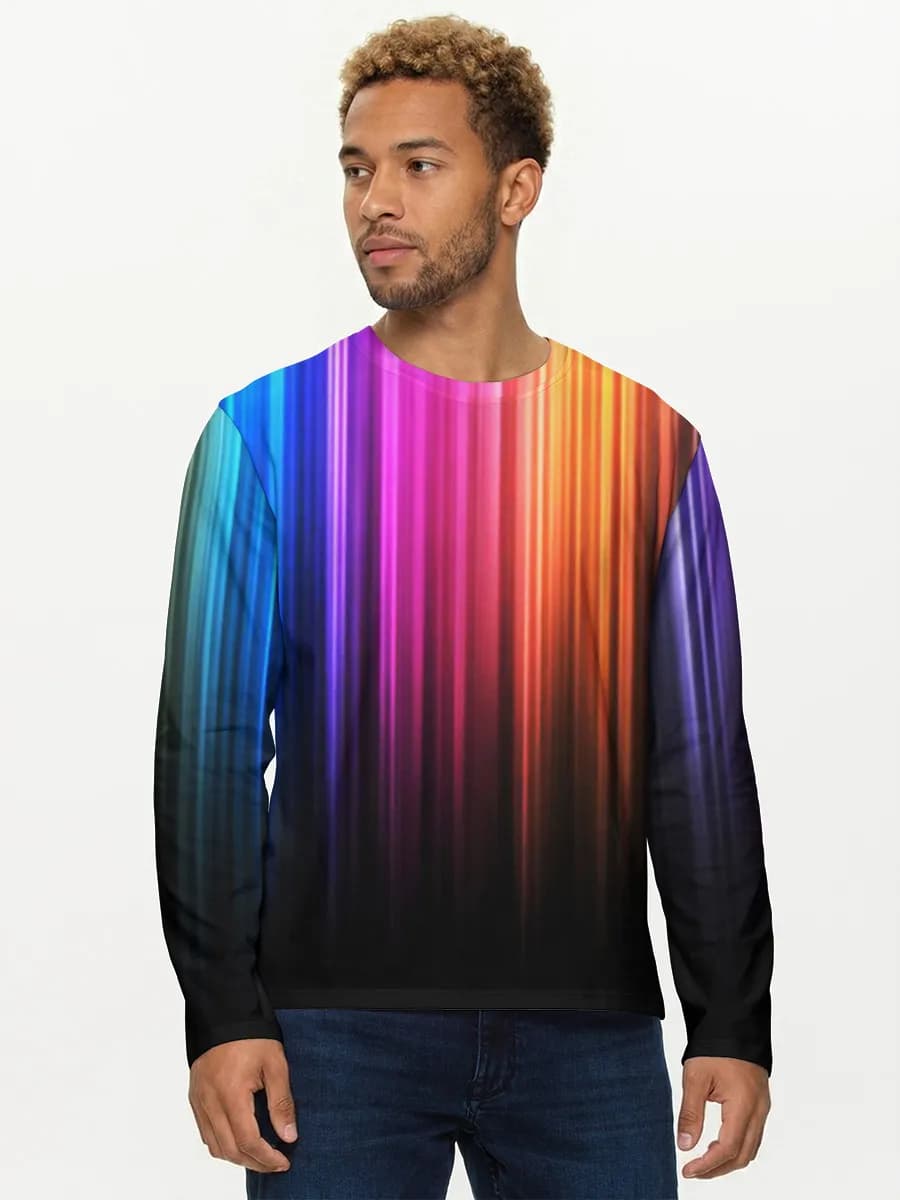 Rainbow Light Streaks