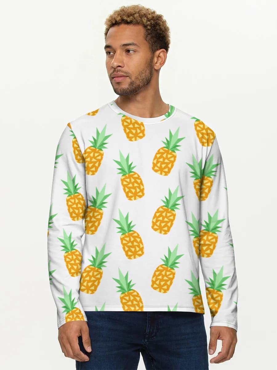 Tropical Pineapple Print