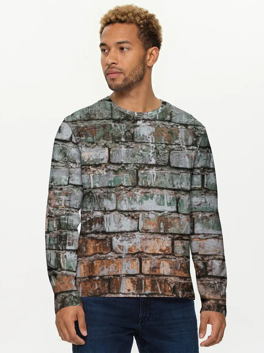 Men's cotton long sleeve shirt
