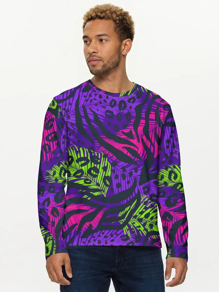 Men's cotton long sleeve shirt