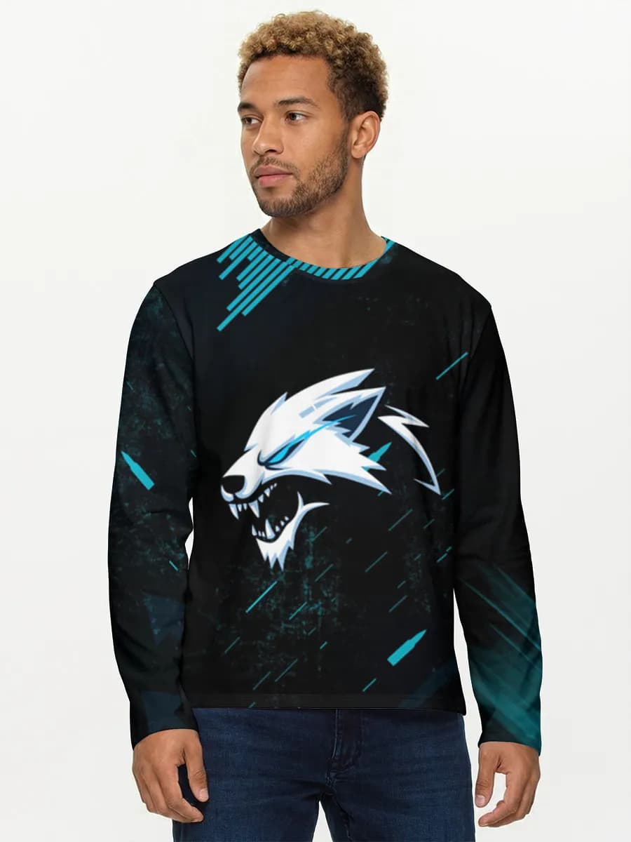 Men's cotton long sleeve shirt