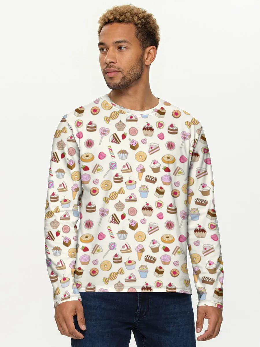 Men's cotton long sleeve shirt
