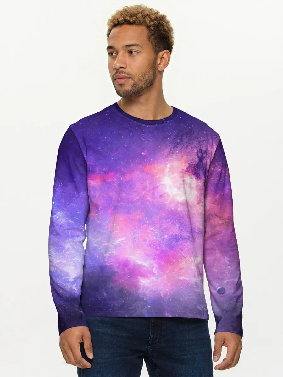 Violet Cosmic Nebula