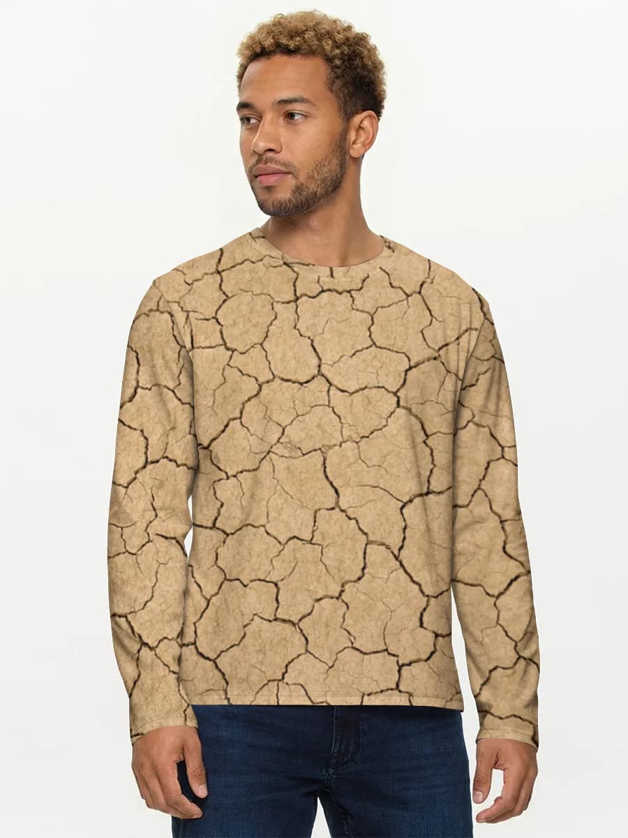 Men's cotton long sleeve shirt