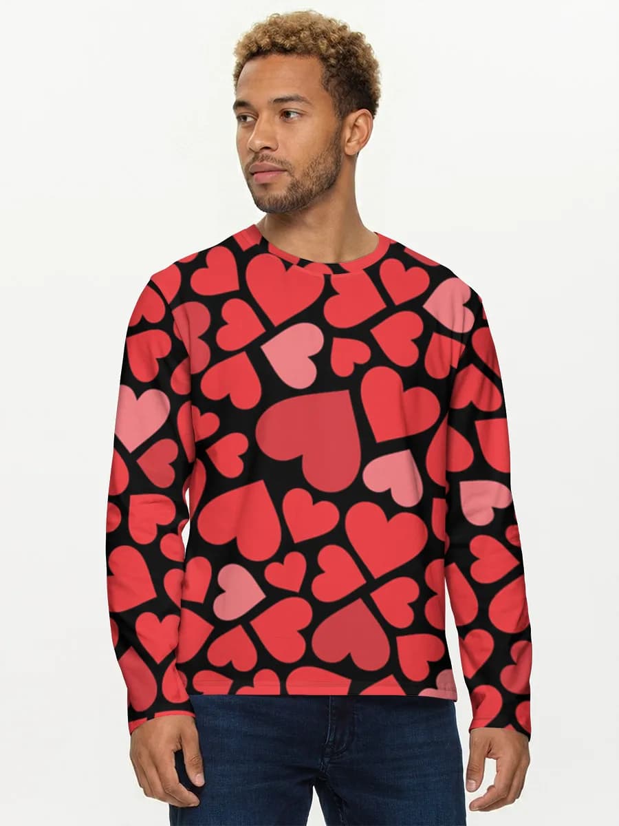 Red And Pink Hearts