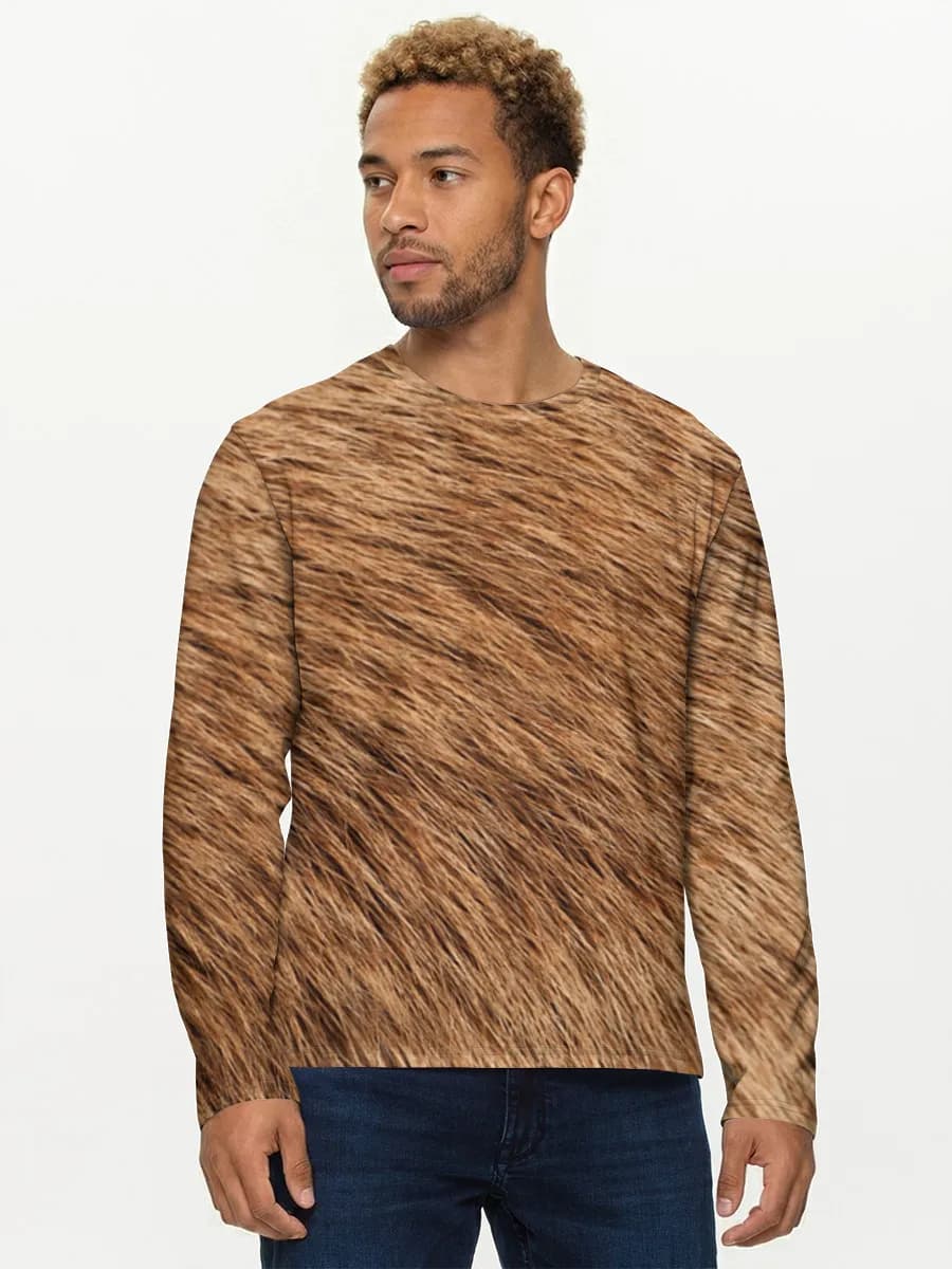Warm Brown Fur Texture