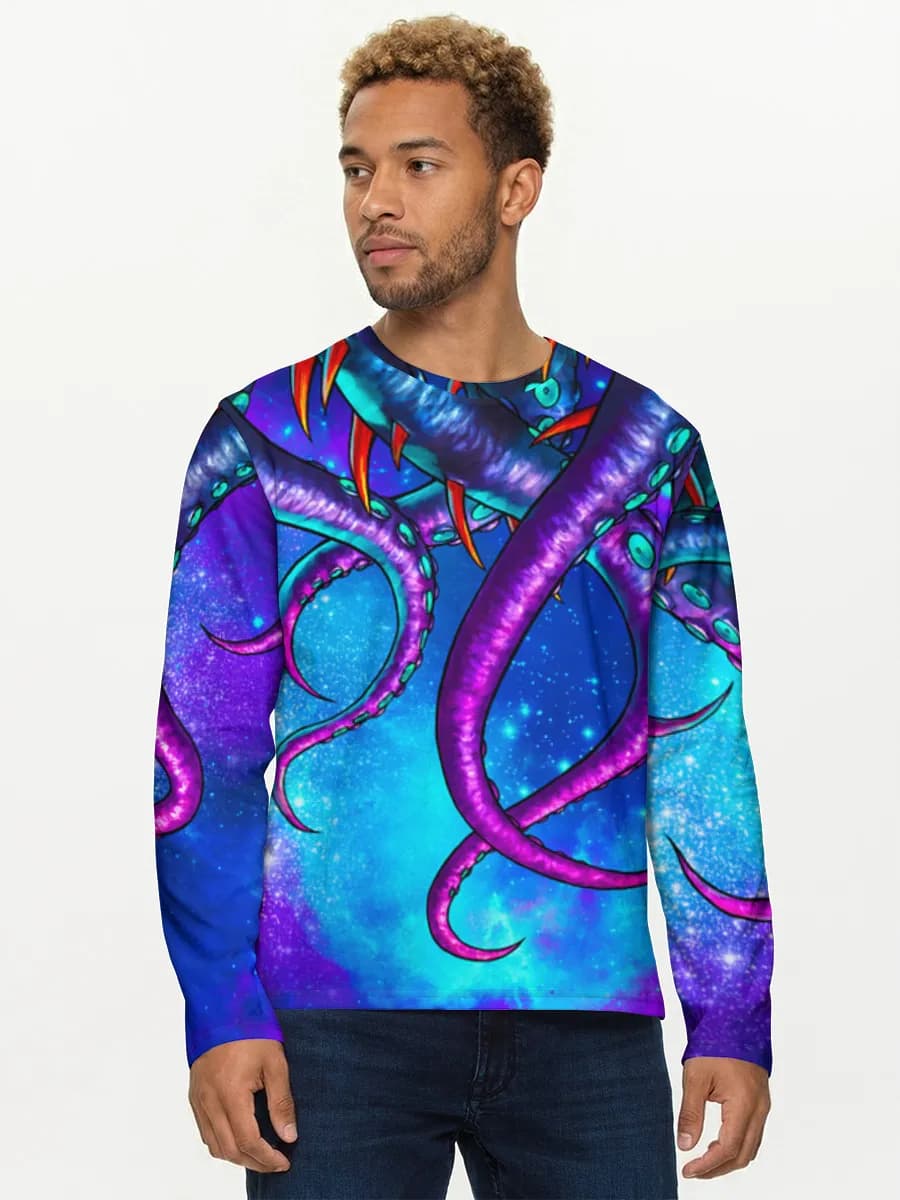 Men's cotton long sleeve shirt