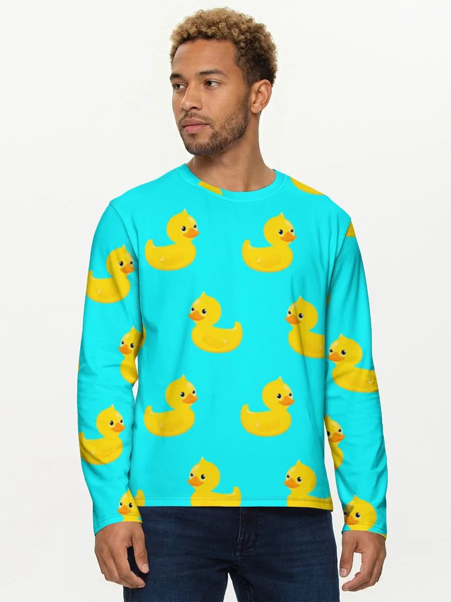 Men's cotton long sleeve shirt