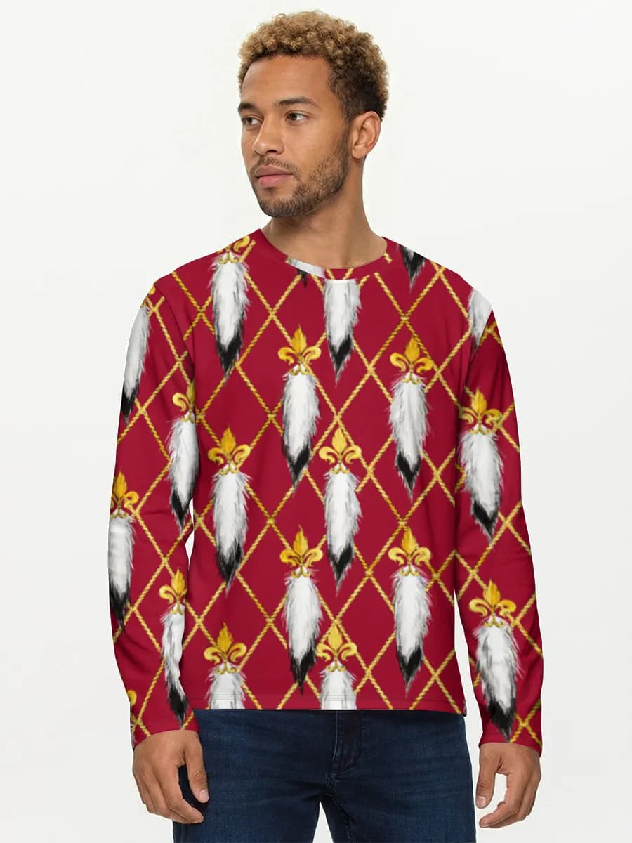 Men's cotton long sleeve shirt