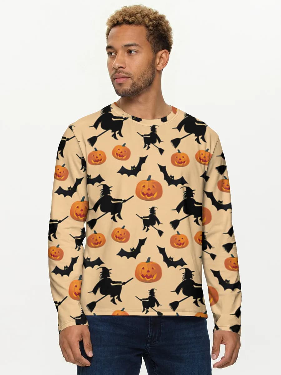Men's cotton long sleeve shirt