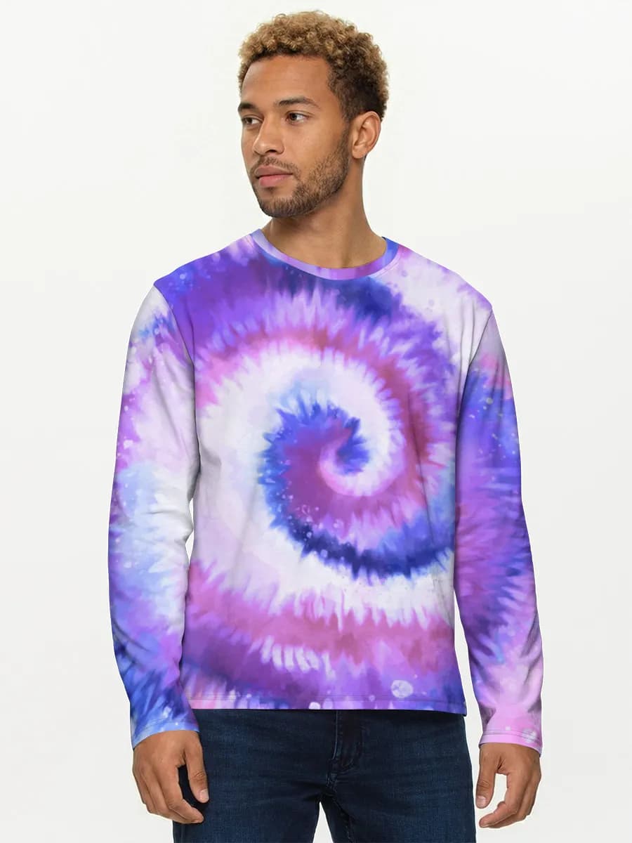 Men's cotton long sleeve shirt