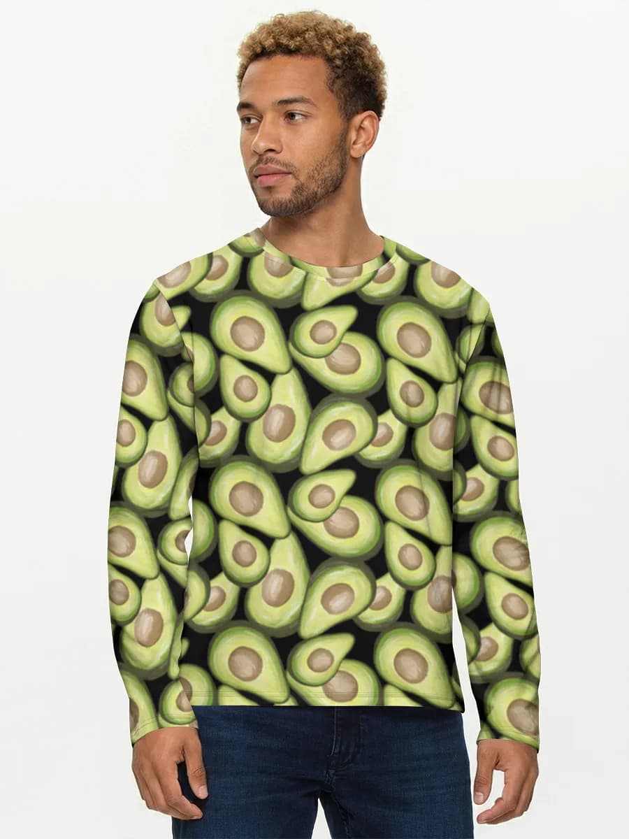Men's cotton long sleeve shirt