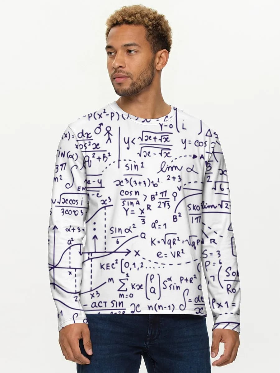 Men's cotton long sleeve shirt