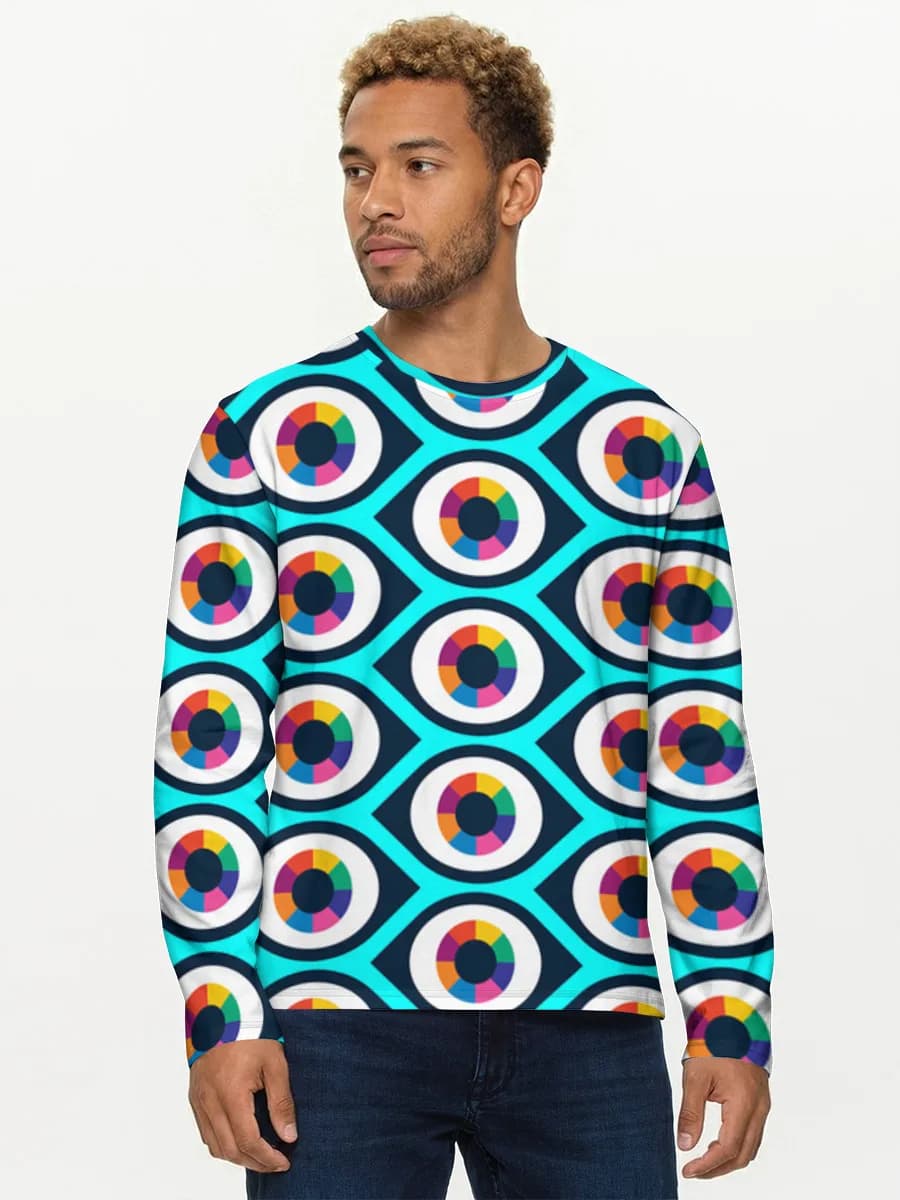 Men's cotton long sleeve shirt