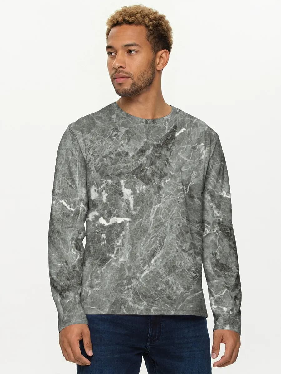 Men's cotton long sleeve shirt