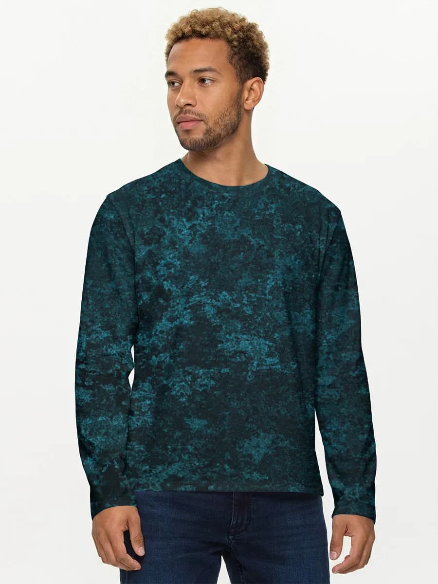 Dark Teal Grunge Texture