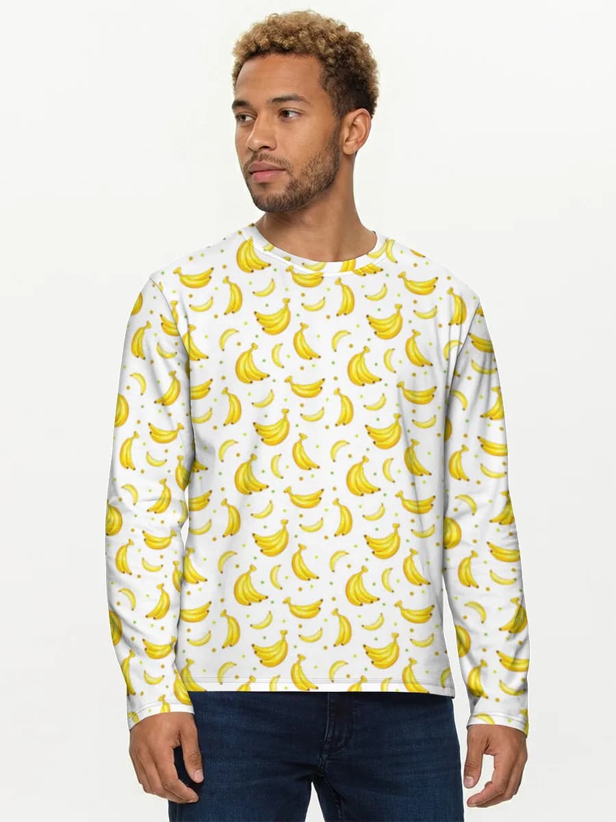 Men's cotton long sleeve shirt