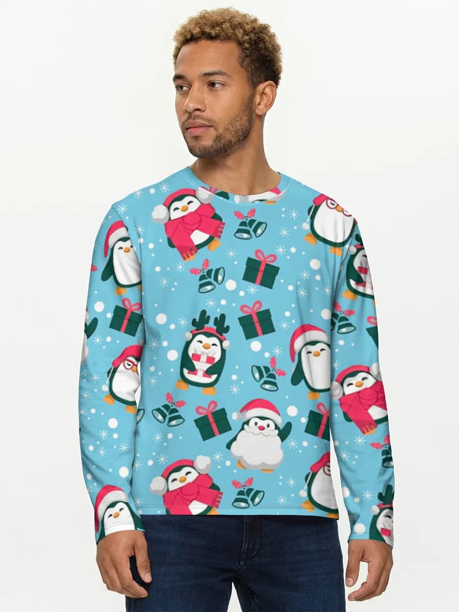 Men's cotton long sleeve shirt