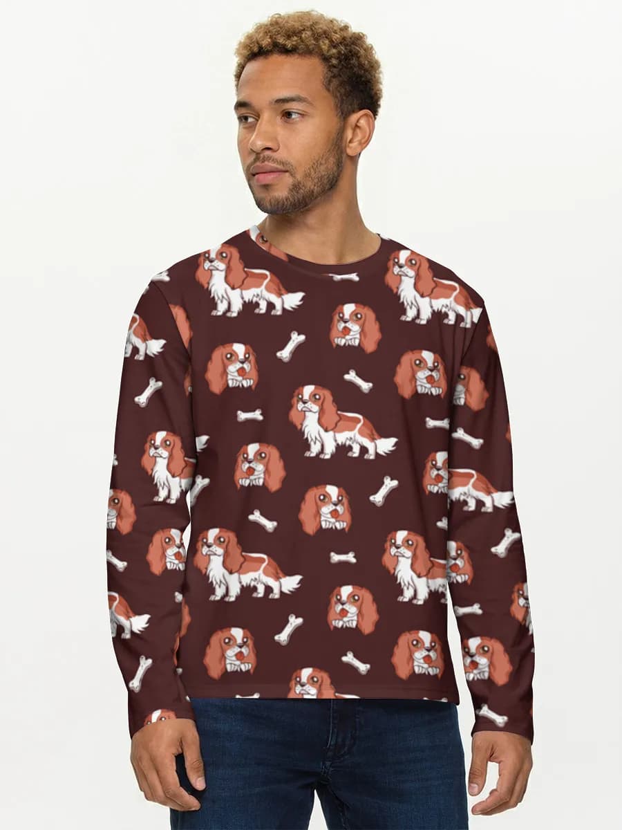 Men's cotton long sleeve shirt