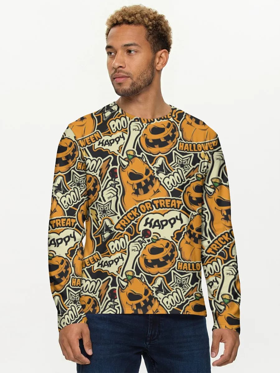 Men's cotton long sleeve shirt