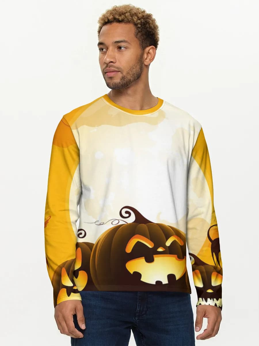 Men's cotton long sleeve shirt