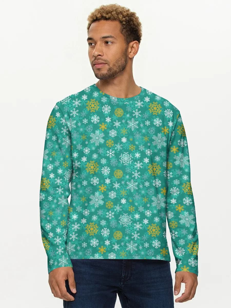 Men's cotton long sleeve shirt