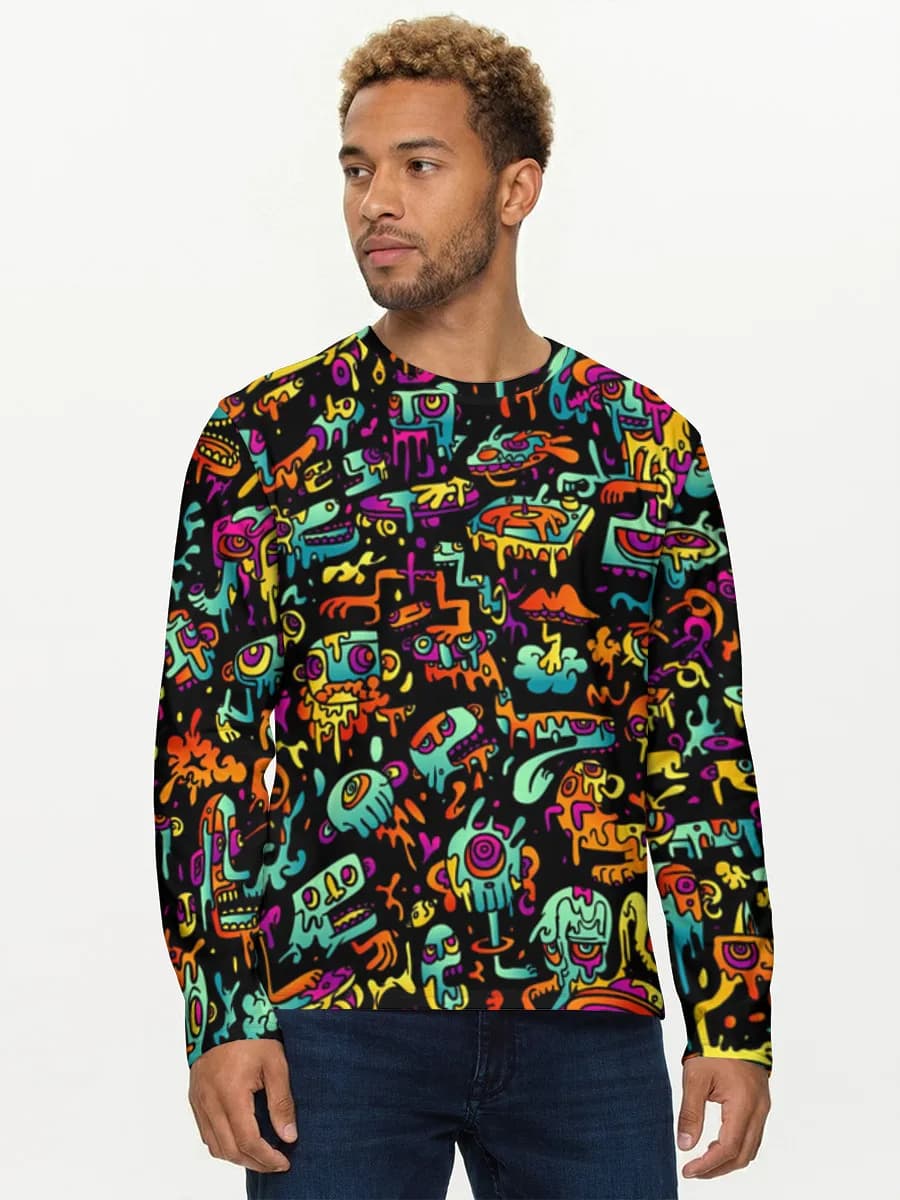 Men's cotton long sleeve shirt