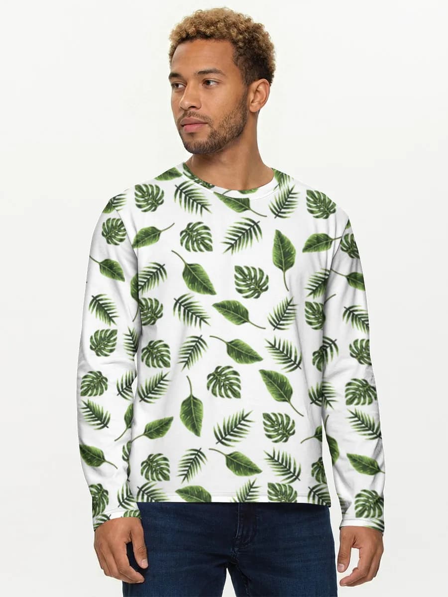 Men's cotton long sleeve shirt