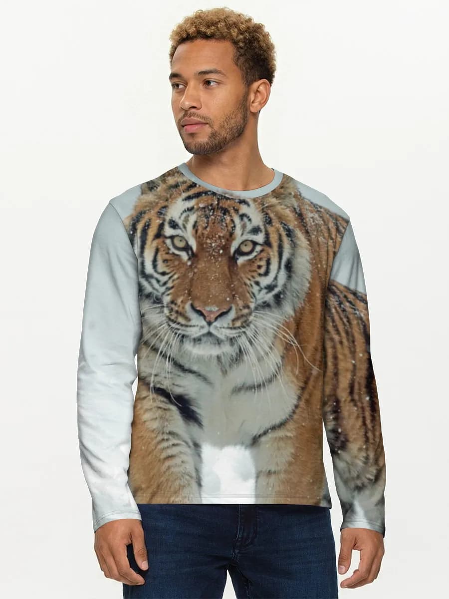 Men's cotton long sleeve shirt