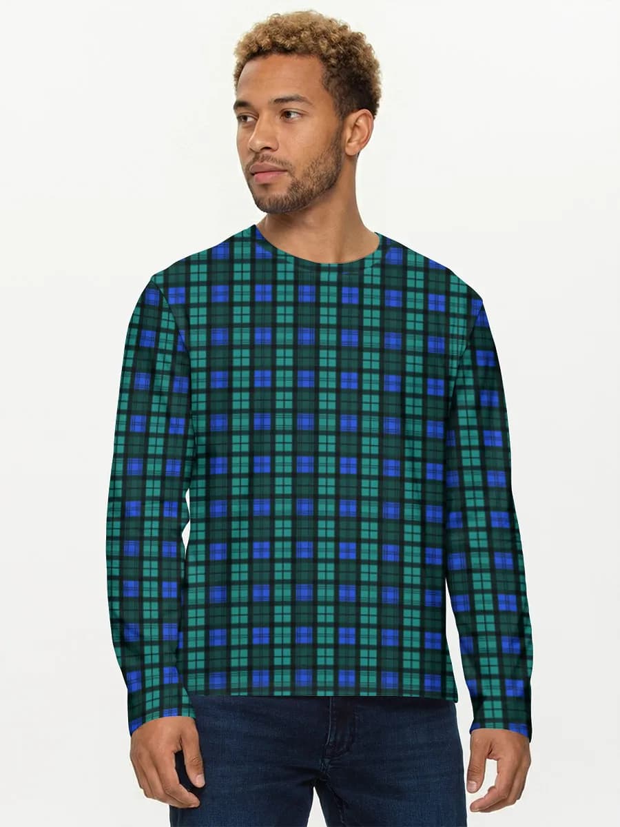 Blue Green Tartan Plaid