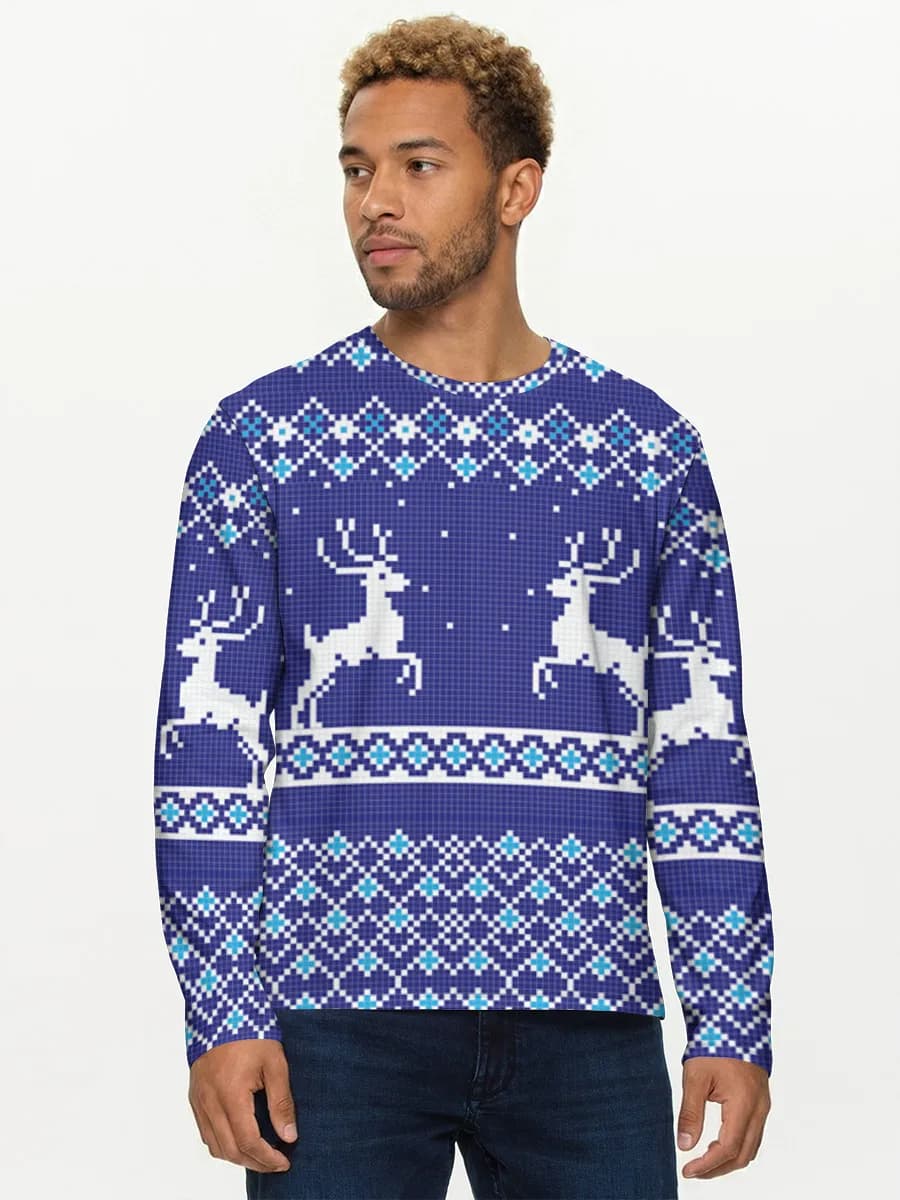 Men's cotton long sleeve shirt