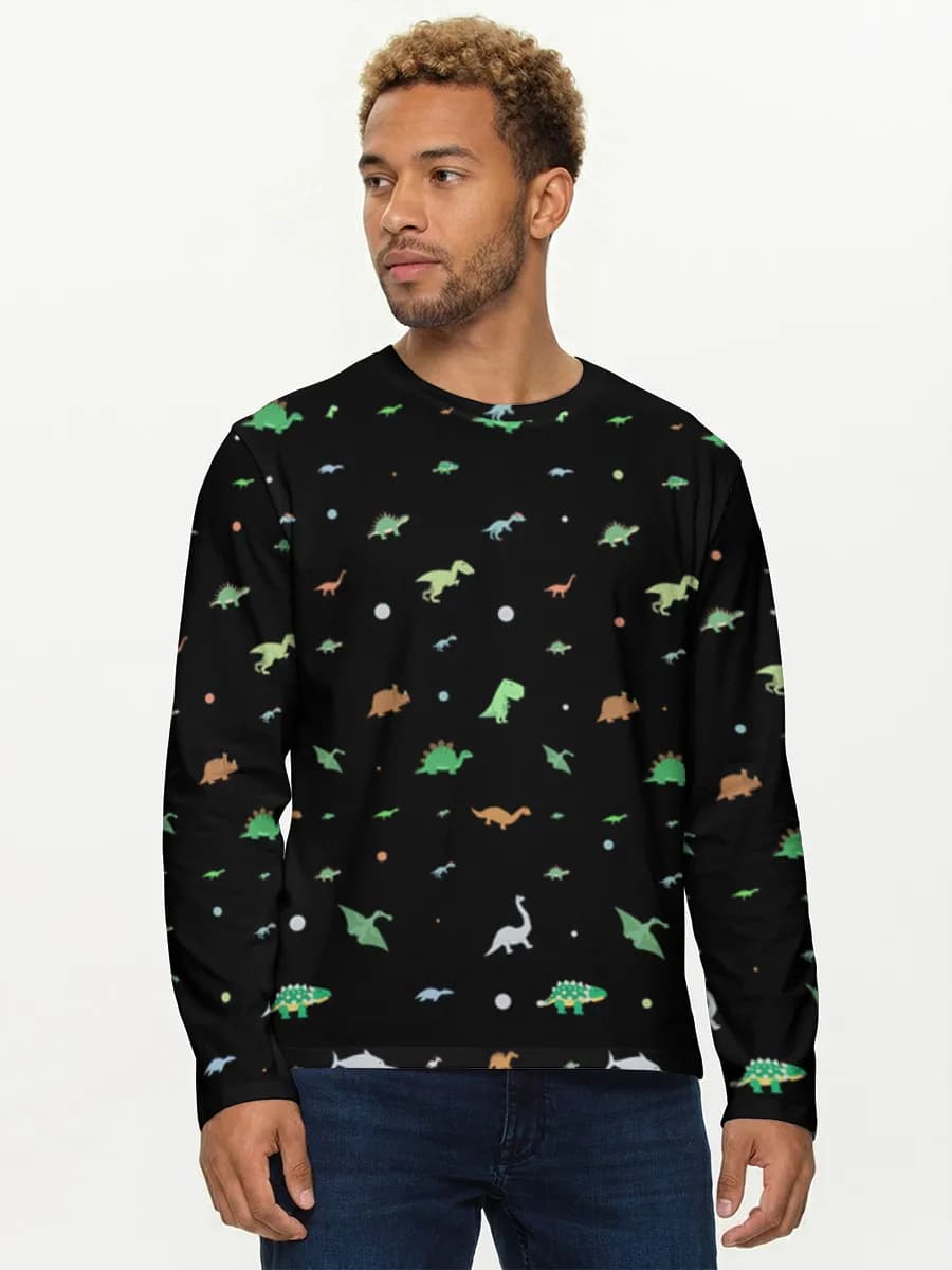 Men's cotton long sleeve shirt