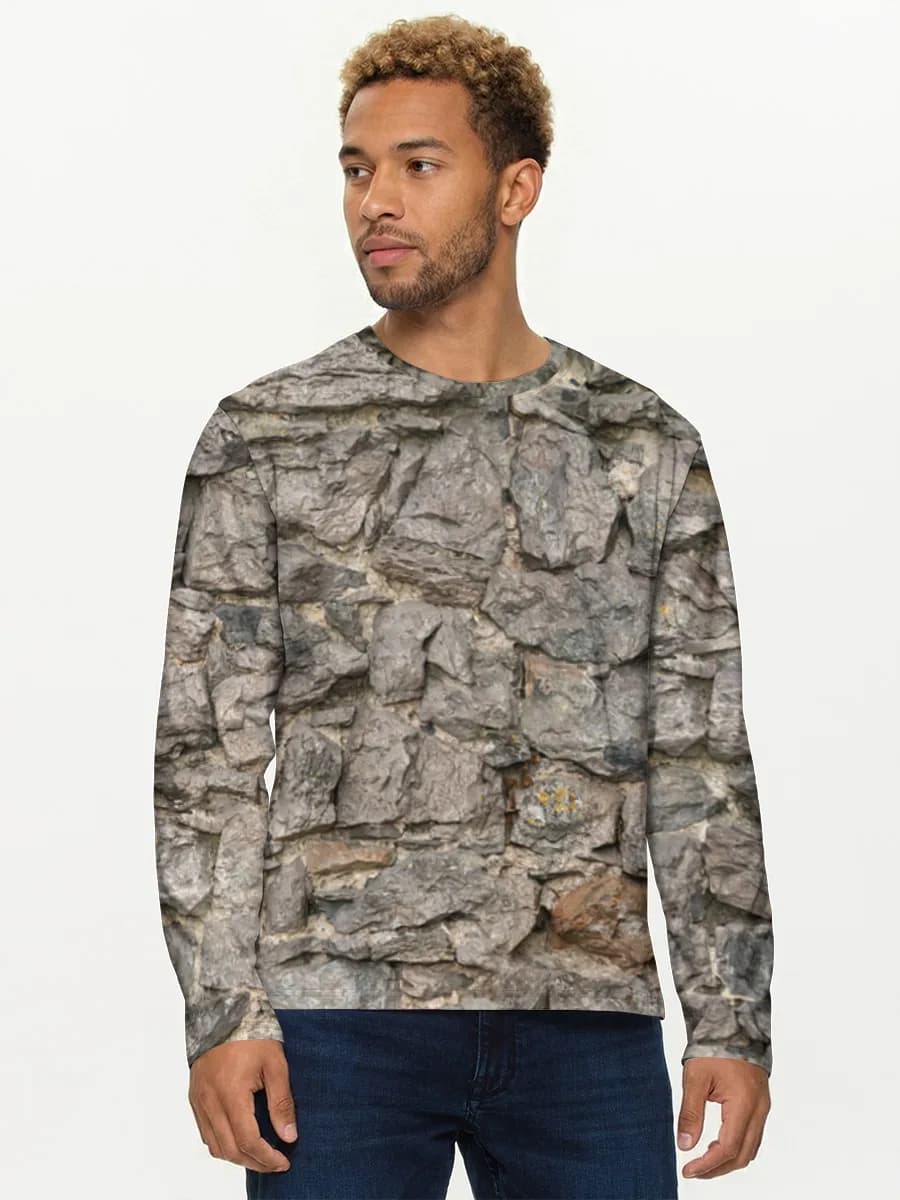 Men's cotton long sleeve shirt