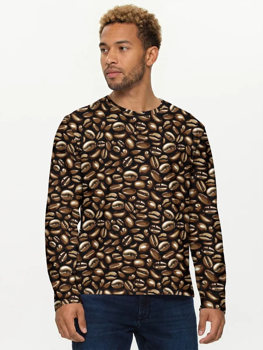 Men's cotton long sleeve shirt