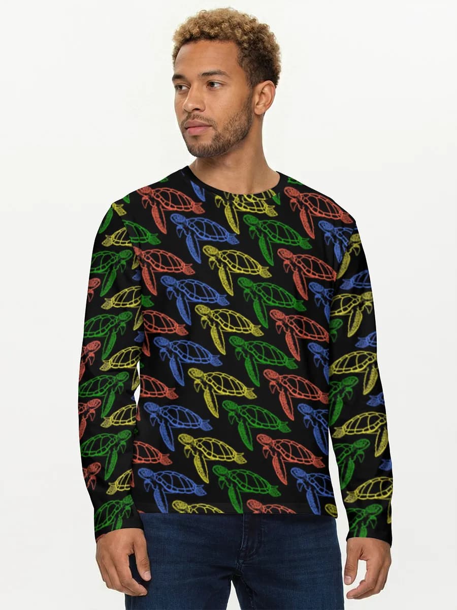 Neon Rainbow Sea Turtles