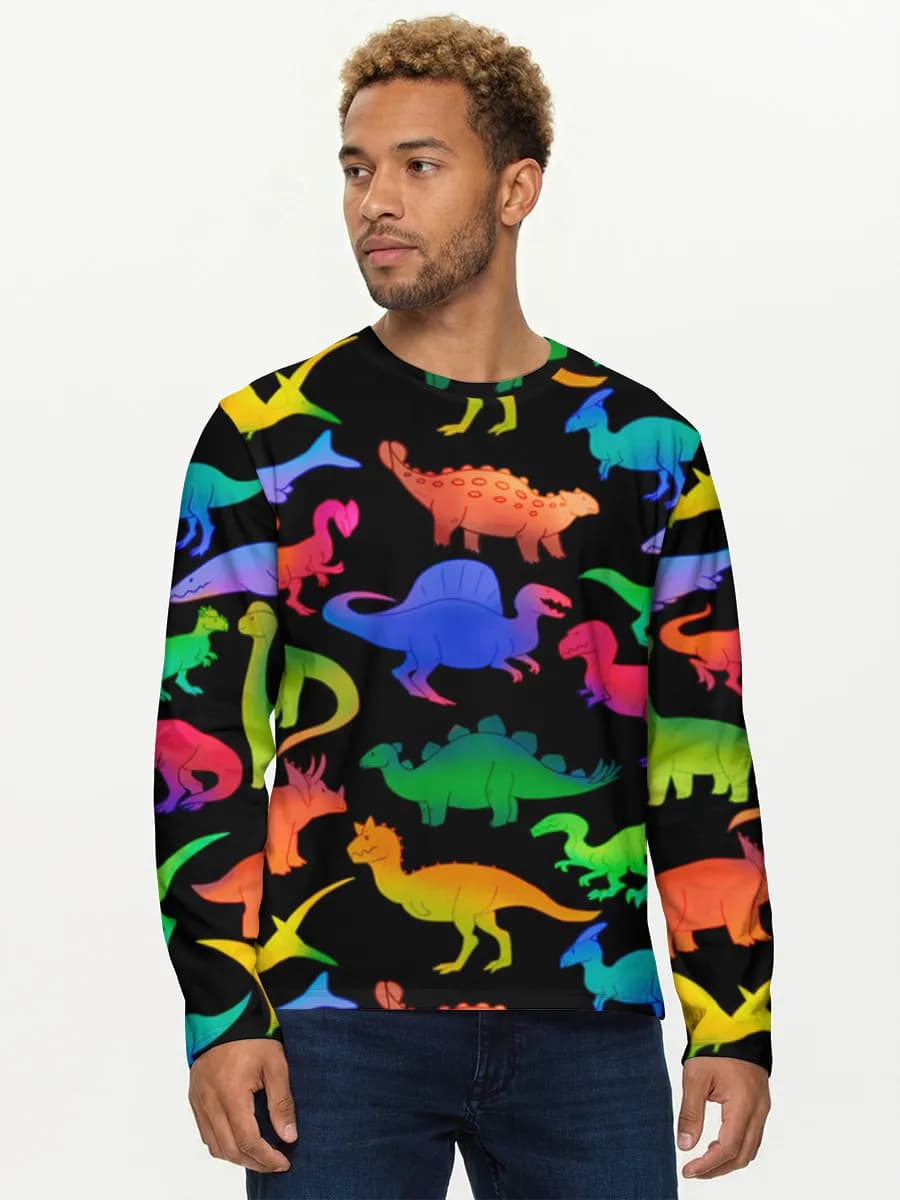 Men's cotton long sleeve shirt