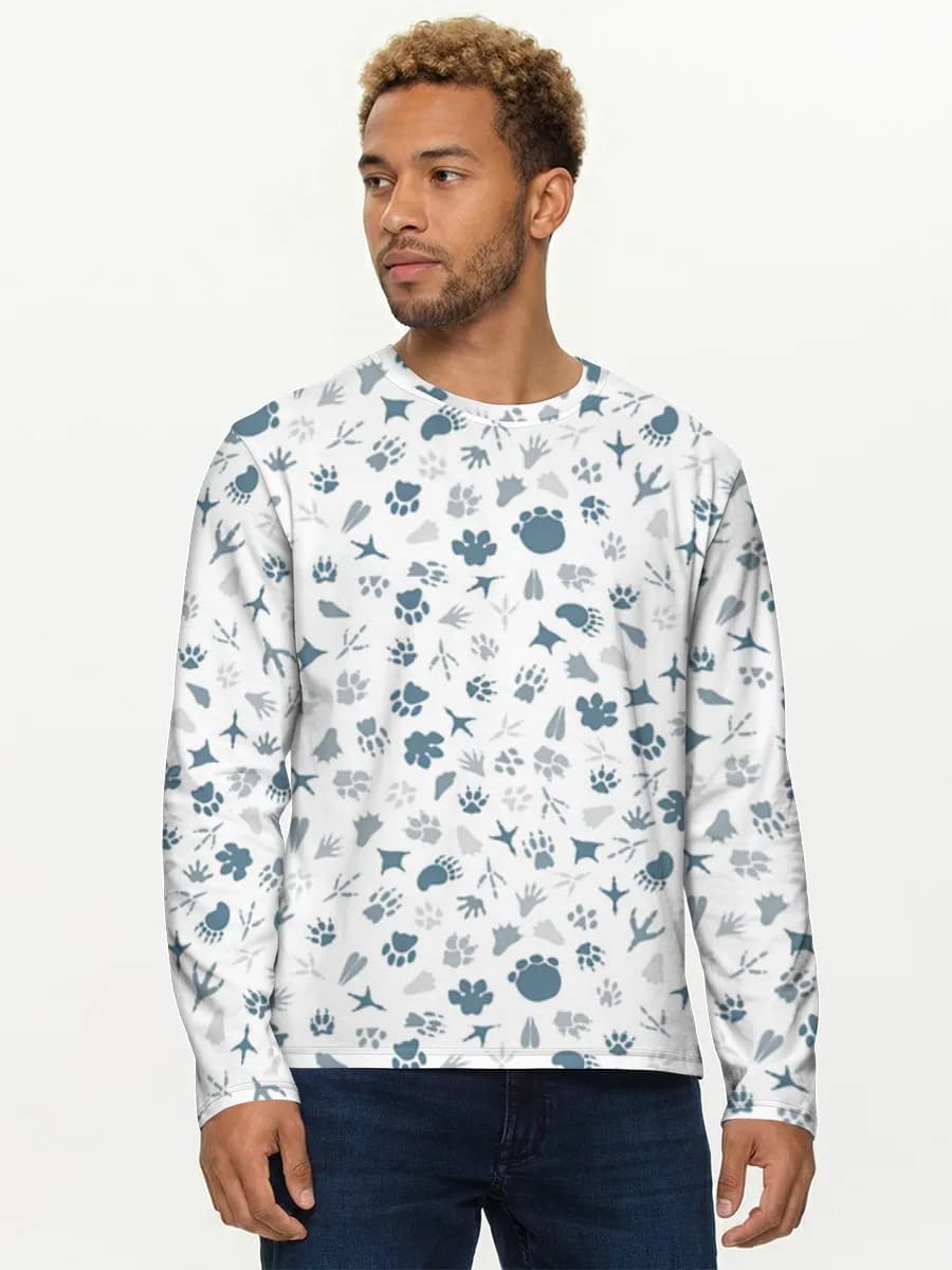 Men's cotton long sleeve shirt
