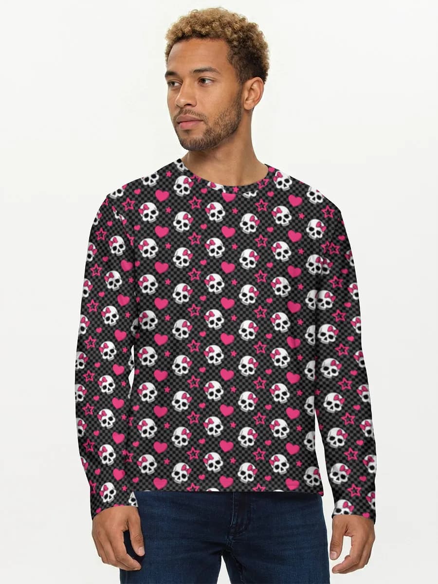 Kawaii Skulls And Hearts